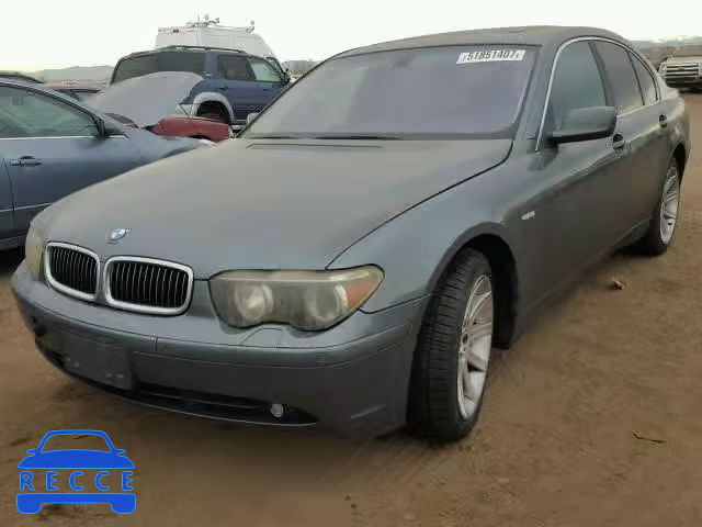 2003 BMW 745 I WBAGL63473DP63456 image 1