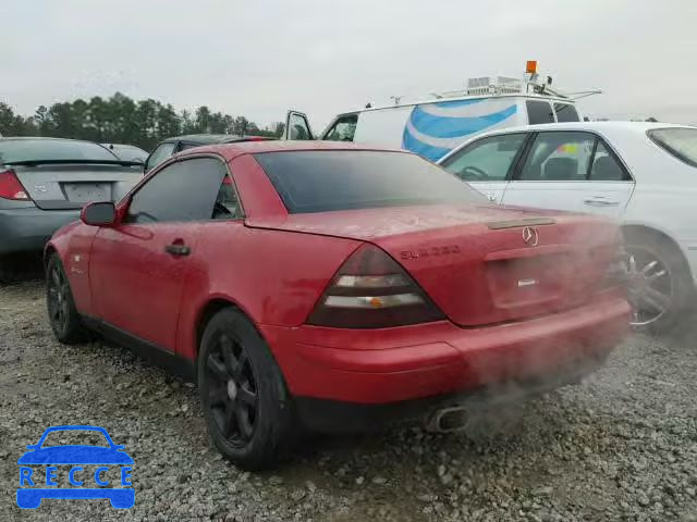 1998 MERCEDES-BENZ SLK 230 KO WDBKK47F5WF033438 image 2