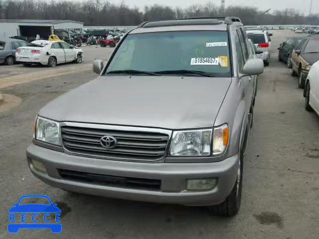 2004 TOYOTA LAND CRUIS JTEHT05J242052229 image 8
