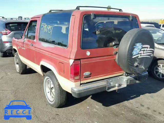 1987 FORD BRONCO II 1FMCU12T7HUB04516 Bild 2