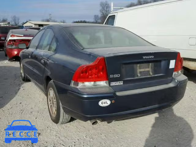 2005 VOLVO S60 YV1RS612552432741 image 2