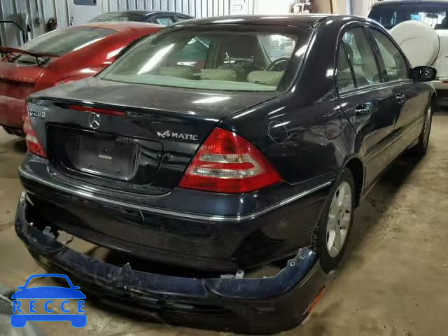 2007 MERCEDES-BENZ C 280 4MAT WDBRF92H47F917753 зображення 3