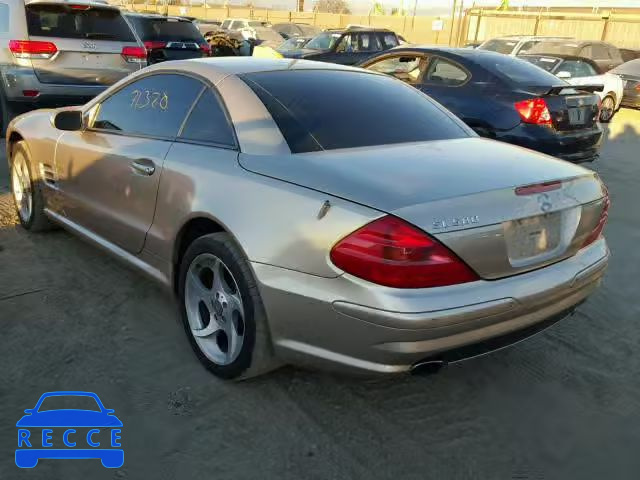 2004 MERCEDES-BENZ SL 500 WDBSK75F34F069629 image 2