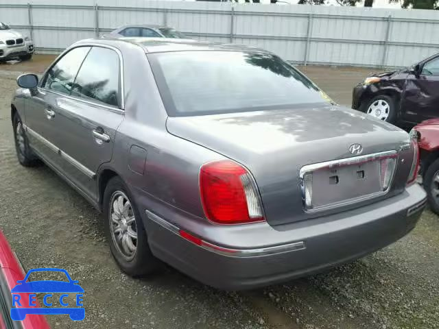 2004 HYUNDAI XG 350 KMHFU45E84A368030 image 2