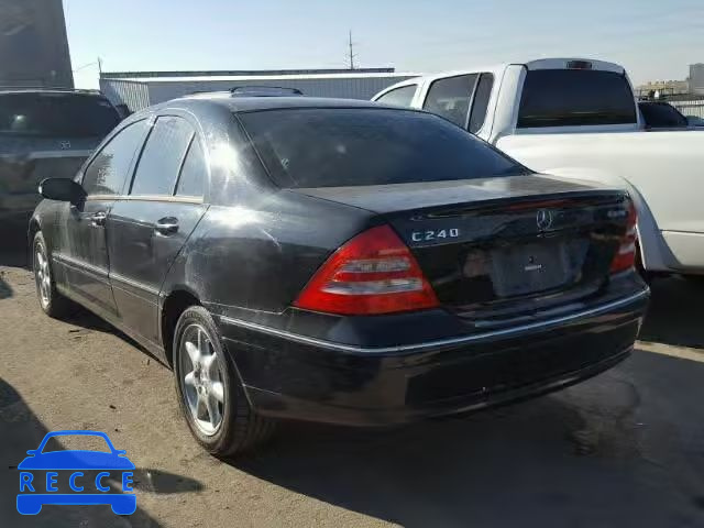 2003 MERCEDES-BENZ C 240 4MAT WDBRF81J73F341567 зображення 2