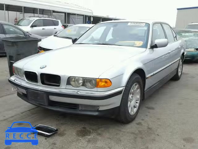 2000 BMW 740 I AUTO WBAGG8347YDN78489 image 1