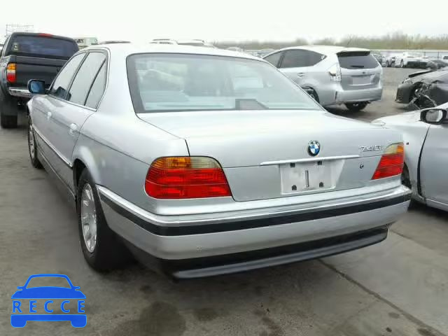 2000 BMW 740 I AUTO WBAGG8347YDN78489 image 2