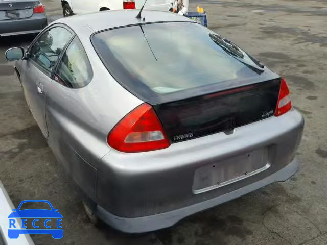 2001 HONDA INSIGHT JHMZE13751T000193 image 2