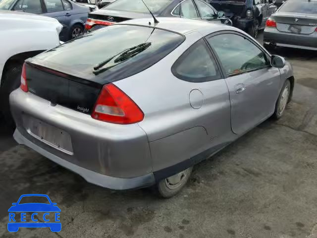 2001 HONDA INSIGHT JHMZE13751T000193 image 3