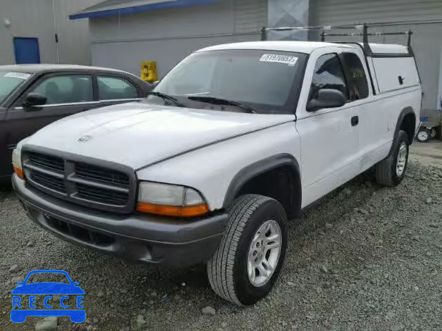 2002 DODGE DAKOTA BAS 1B7GG12XX2S615818 зображення 1