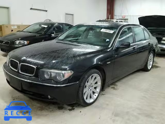 2004 BMW 745 LI WBAGN634X4DS46258 image 1