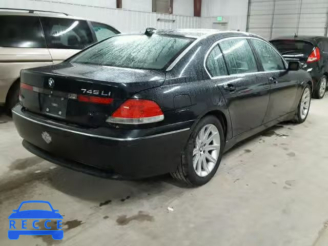 2004 BMW 745 LI WBAGN634X4DS46258 Bild 3