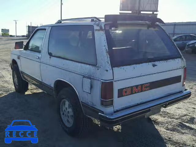 1989 GMC S15 JIMMY 1GKCT18Z1K0528215 зображення 2