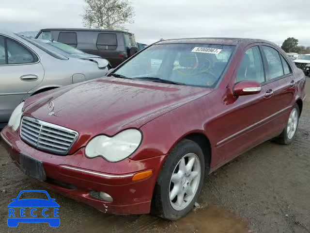 2001 MERCEDES-BENZ C 240 WDBRF61JX1F019460 image 1