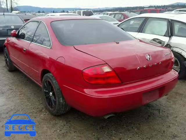 2001 ACURA 3.2CL TYPE 19UYA42691A032497 image 2