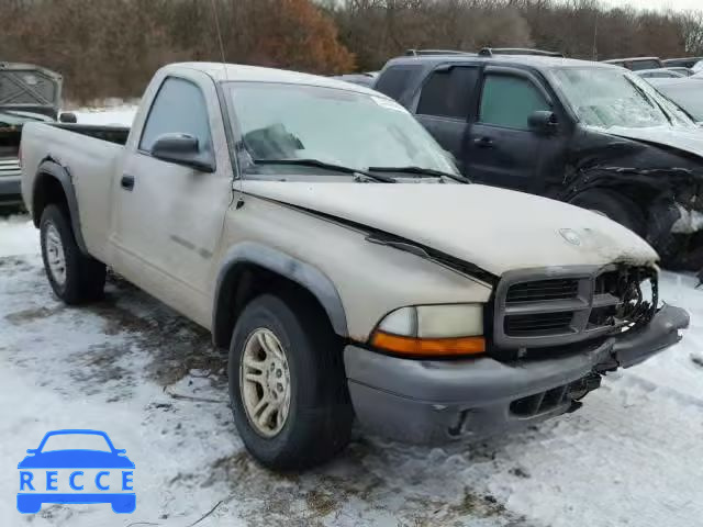 2002 DODGE DAKOTA BAS 1B7FL16X82S664257 зображення 0