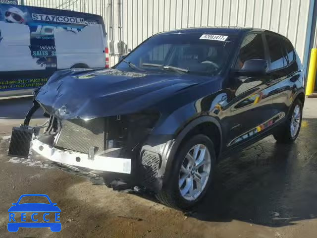 2012 BMW X3 XDRIVE3 5UXWX7C59CL889517 зображення 1