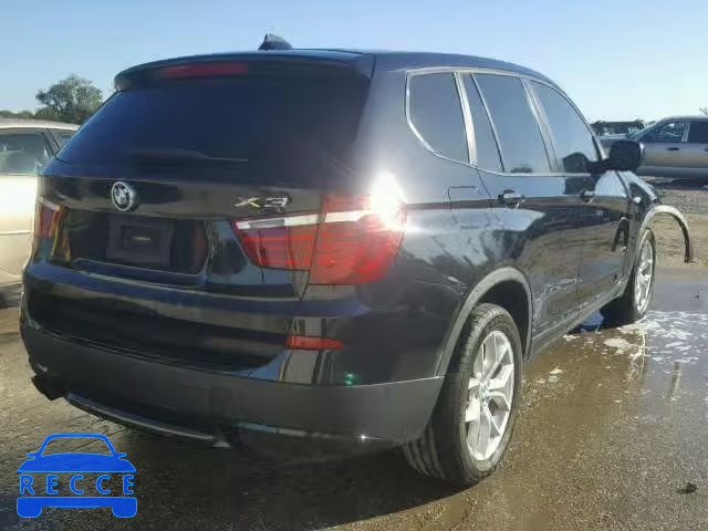 2012 BMW X3 XDRIVE3 5UXWX7C59CL889517 зображення 3