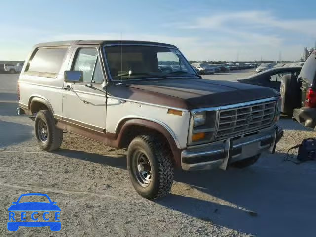 1983 FORD BRONCO U10 1FMEU15G5DLA08021 image 0