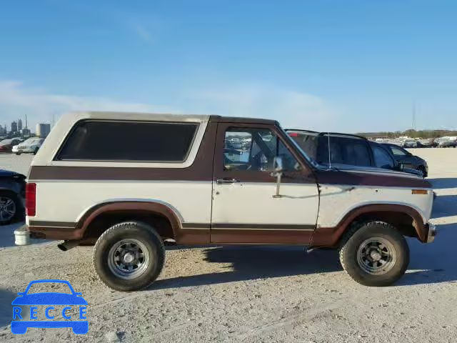 1983 FORD BRONCO U10 1FMEU15G5DLA08021 image 8