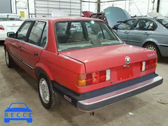 1987 BMW 325 BASE WBAAE5400H1692521 image 2