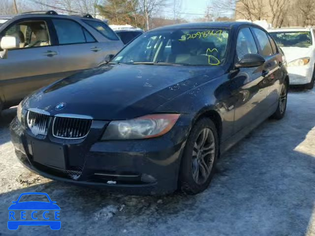 2008 BMW 328 XI SUL WBAVC73548KP37969 image 1