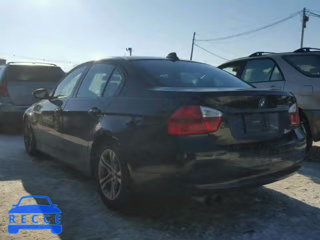 2008 BMW 328 XI SUL WBAVC73548KP37969 image 2