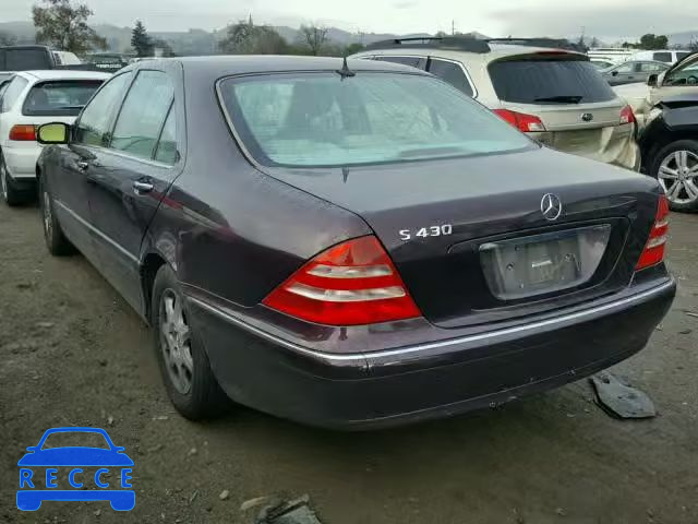 2000 MERCEDES-BENZ S 430 WDBNG70J6YA031597 image 2