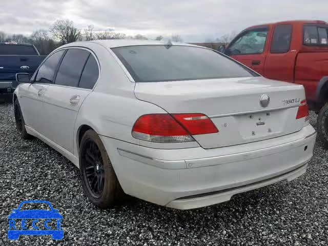 2006 BMW 760 LI WBAHN03556DD98318 image 2