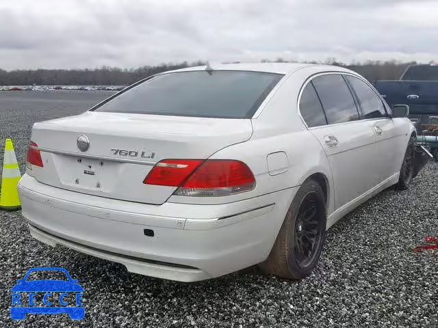 2006 BMW 760 LI WBAHN03556DD98318 зображення 3