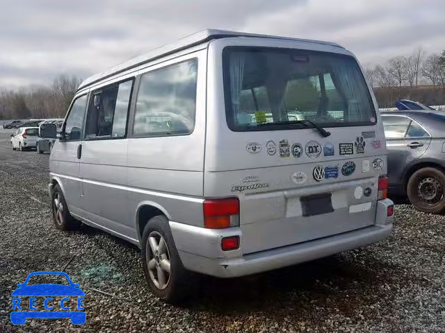 2002 VOLKSWAGEN EUROVAN MV WV2NB47022H100877 image 2