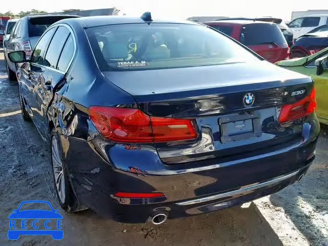 2018 BMW 530 I WBAJA5C50JG899230 image 2