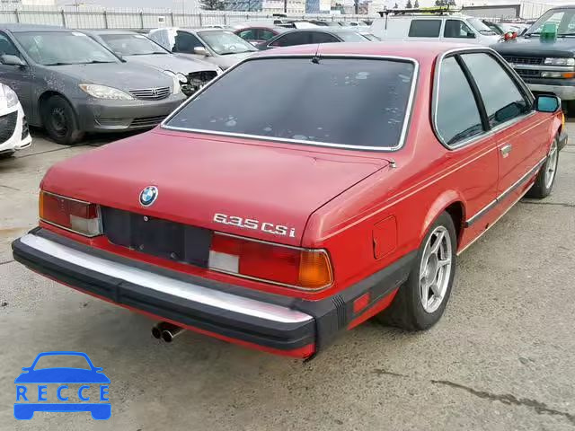 1985 BMW 635 CSI AU WBAEC8400F0611609 image 3