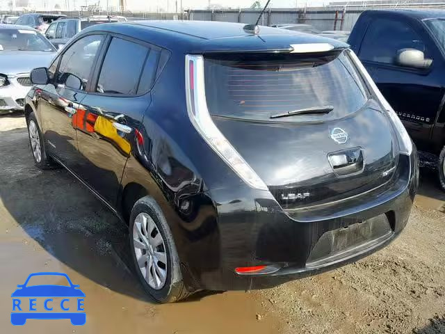 2015 NISSAN LEAF S 1N4AZ0CP4FC334516 зображення 2