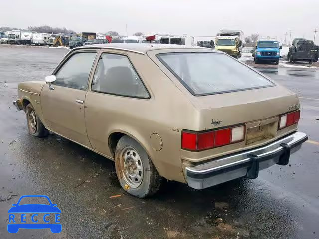 1981 CHEVROLET CHEVETTE 1G1AB0893BY125380 image 2