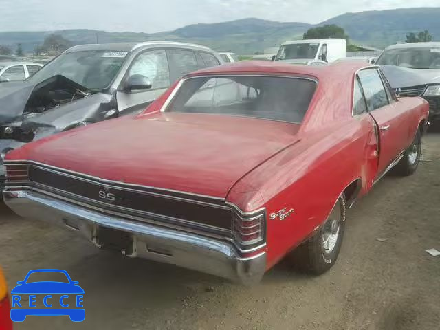 1967 CHEVROLET CHEVELL SS 138177A14481 image 3