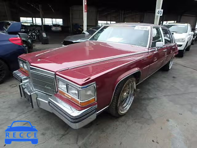 1986 CADILLAC FLEETWOOD 1G6DW69Y2G9732070 зображення 1