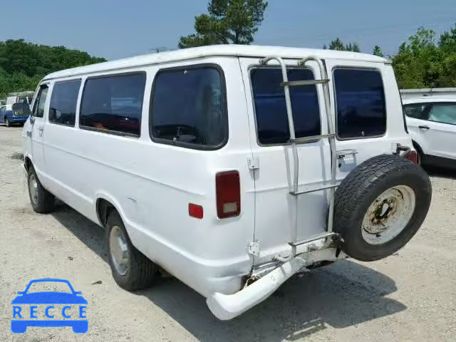 1987 DODGE RAM WAGON 2B5WB31W5HK251124 image 2