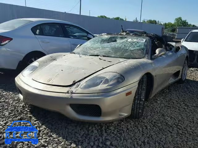 2002 FERRARI 360 SPIDER ZFFYT53A620129148 image 1