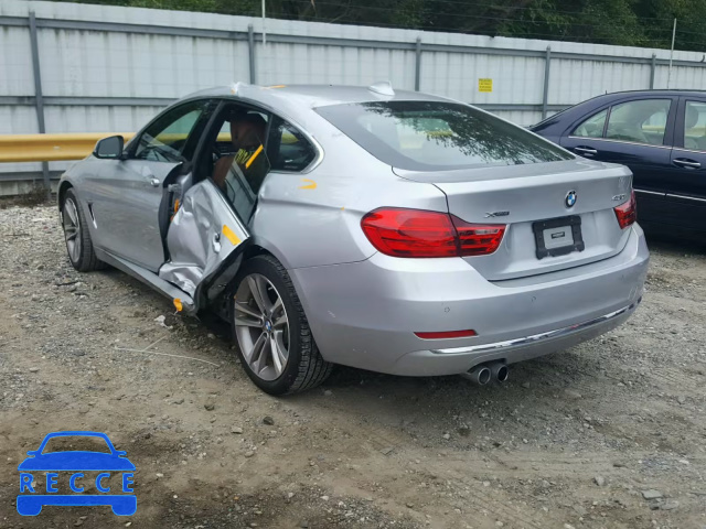 2017 BMW 430XI GRAN WBA4F9C54HG792522 image 2