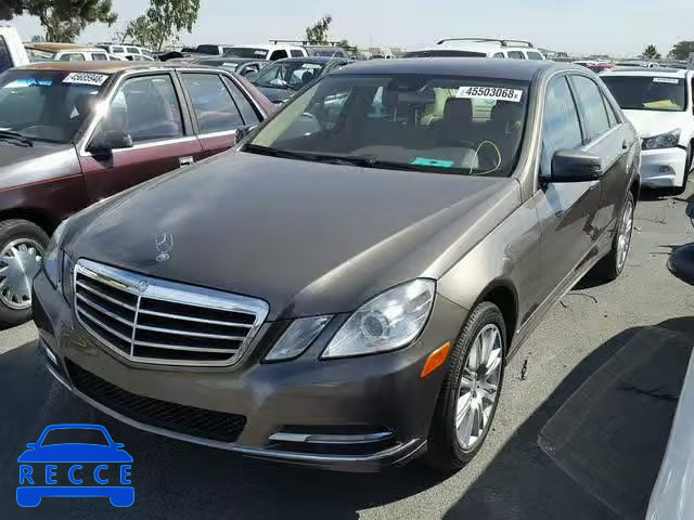 2013 MERCEDES-BENZ E 350 BLUE WDDHF2EBXDA677666 image 1