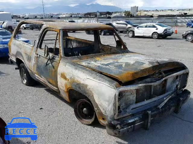 1986 DODGE RAMCHARGER 3B4GD12T1GM643817 image 0