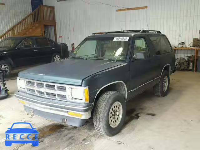 1993 CHEVROLET BLAZER S10 1GNCT18W0P0187163 image 1