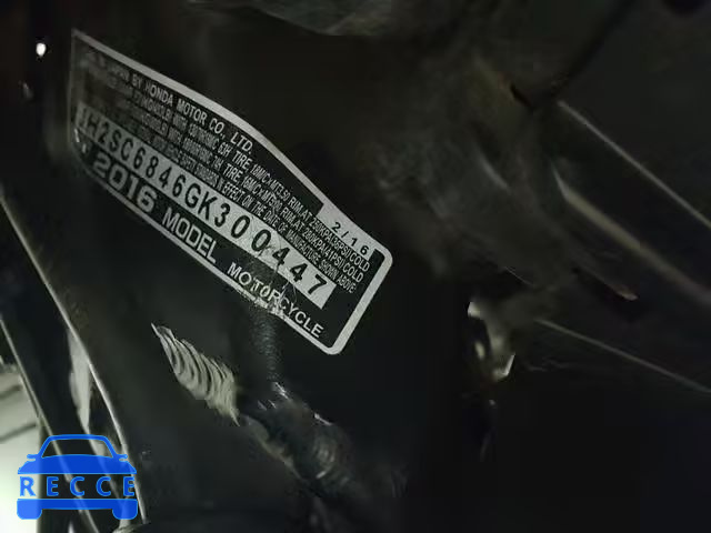 2016 HONDA GL1800 B JH2SC6846GK300447 image 18