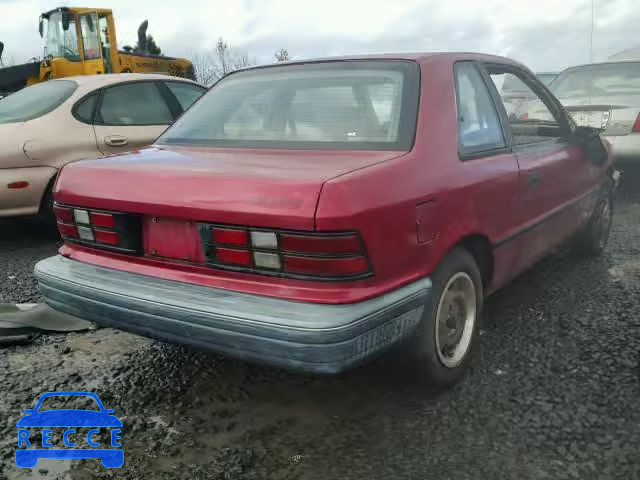 1991 DODGE SHADOW AME 1B3XP24DXMN618892 Bild 3