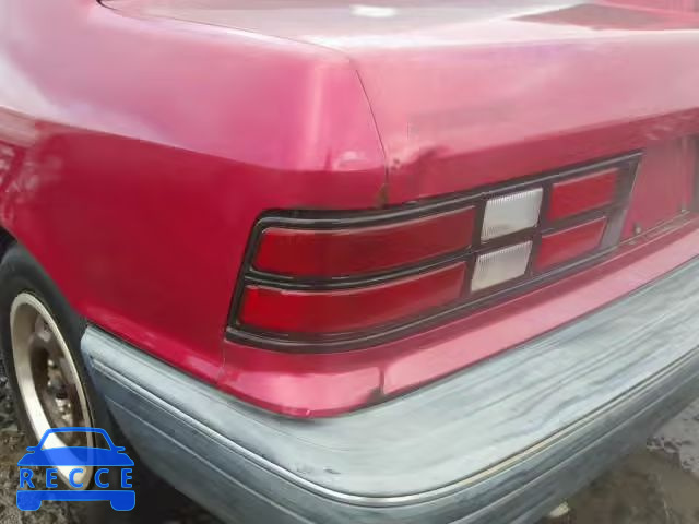 1991 DODGE SHADOW AME 1B3XP24DXMN618892 зображення 8