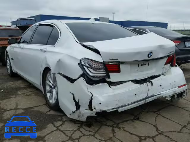 2013 BMW 740 LXI WBAYF4C59DD128023 image 2