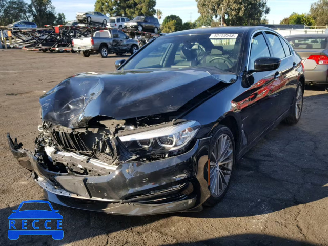 2018 BMW 530E WBAJA9C56JB250374 image 1