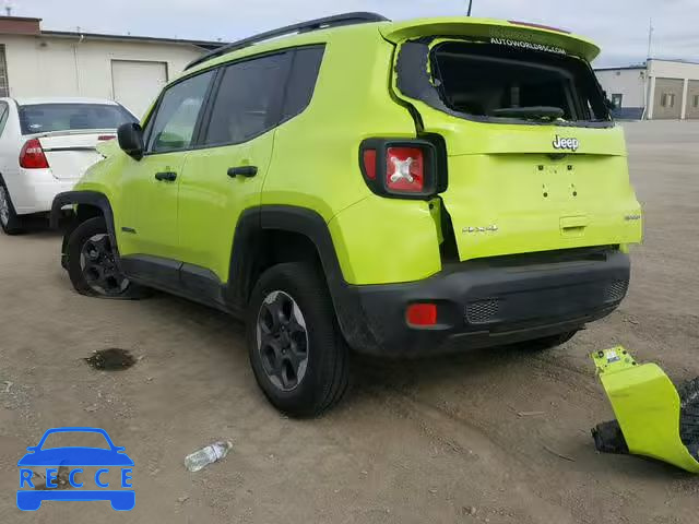 2018 JEEP RENEGADE S ZACCJBAB9JPH30202 image 2