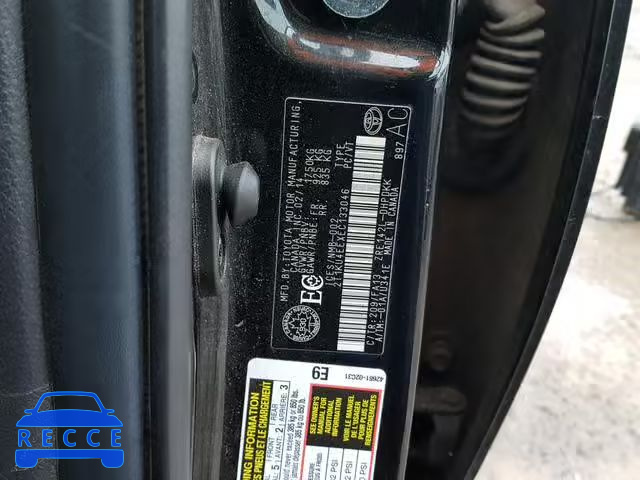 2014 TOYOTA MATRIX BAS 2T1KU4EEXEC133046 image 9